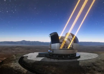 Telescopio con lente de 39 metros se construye en Chile para observar el origen del universo - Foto: BBC