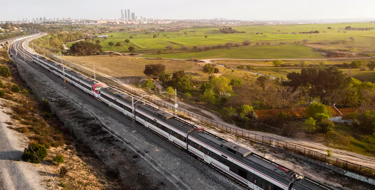 Mientras el tren en Chile alcanza los 160 km/h, Brasil anuncia maquinaria que no se queda atrás - Foto: Freepik