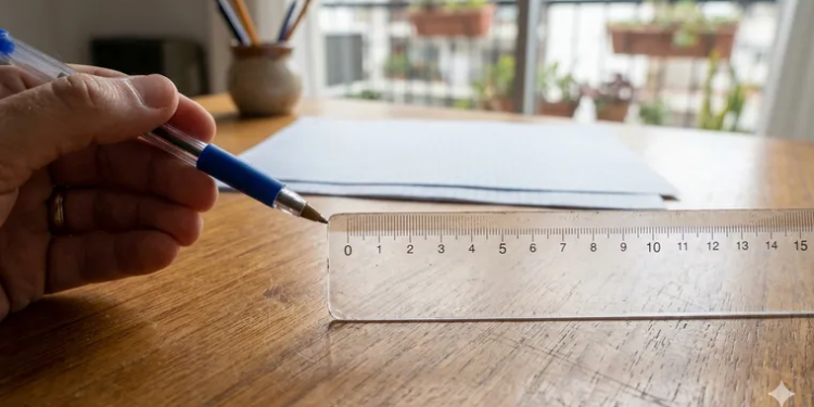 ¿Lo sabías? En una regla, el 0 comienza luego de un margen al borde por esta razón - Foto: MDZ Online