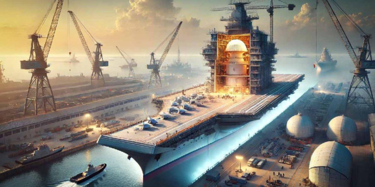 China se está reforzando con un nuevo portaaviones de propulsión nuclear para competir con Estados Unidos - Foto: La Republica