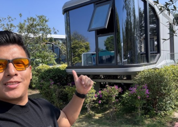 Casas prefabricadas procedentes de China están llegando a Sudamérica y se instalan en máximo 10 horas - Foto: Youtube