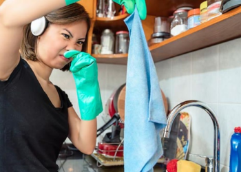 El truco más efectivo para dejar impecables los paños de cocina - Foto: Hogarmania
