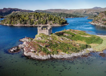 Isla de más de 100 hectáreas, habitada por ovejas y cabras, está a la venta por poco más de $1.000 millones - Foto: La Nacion