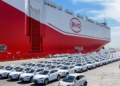 El barco más grande del mundo mide 230 metros de largo, 40 de altura y puede transportar más de 10 mil autos al mismo tiempo - Foto: Diario Uno