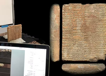 Artefacto de más de 4.000 años hallado en Dinamarca podría contener el registro escrito más antiguo de la historia - Foto: Troels Pank Arbøll
