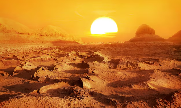 El lugar más caliente del mundo está en Irán y parece otro planeta - Foto: Delbars