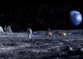 La NASA planea crear una base permanente en la Luna durante los próximos años y formar una colonia lunar - Foto: Ahmadzada