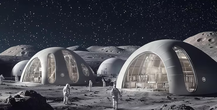 La NASA adelanta la fecha para terminar la construcción de su base lunar - Foto: Freepik