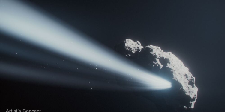 Después de 170.000 años, un cometa regresa a la Tierra y el fenómeno podrá verse desde Chile - Foto: El Universo