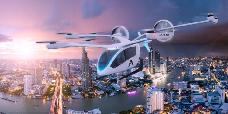 Coches voladores ya son una realidad en este país y una empresa prepara rutas para iniciar operaciones - Foto: Economia sustentable