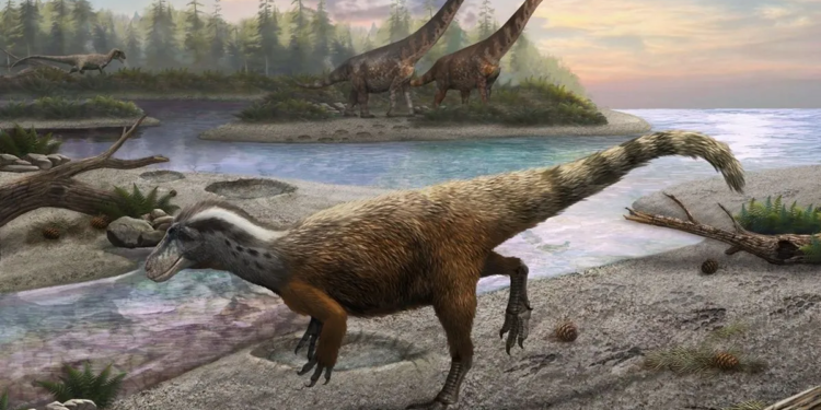 Este dinosaurio carnívoro que vivía en la región de China caminaba a apenas 1 km/h - Foto: CNN Brasil